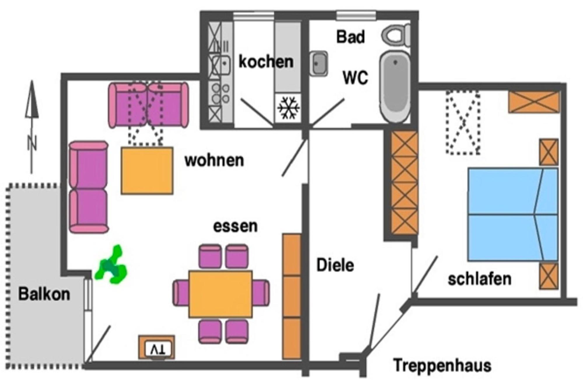 Апартаменты Residenz "Am Postplatz", Whg 15 Цингст Экстерьер фото